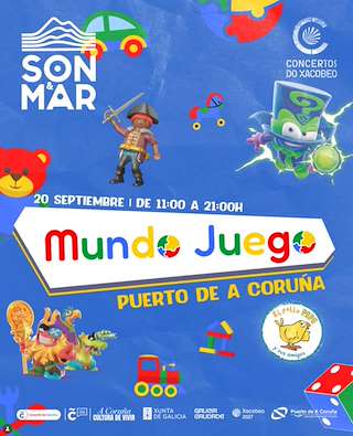 Fechas, información, programa, cartel, imágenes, mapa y ubicación de Son & Mar - Mundo Juego (2026) en A Coruña