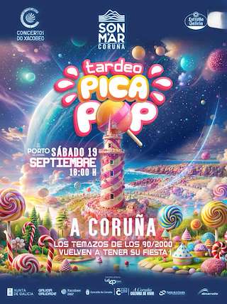 Fechas, información, programa, cartel, imágenes, mapa y ubicación de Son & Mar - Tardeo PicaPop (2026) en A Coruña