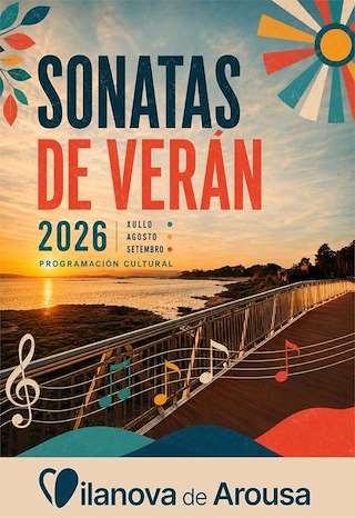 Fechas, información, programa, cartel, imágenes, mapa y ubicación de Sonatas de Verán  (2026) en Vilanova de Arousa