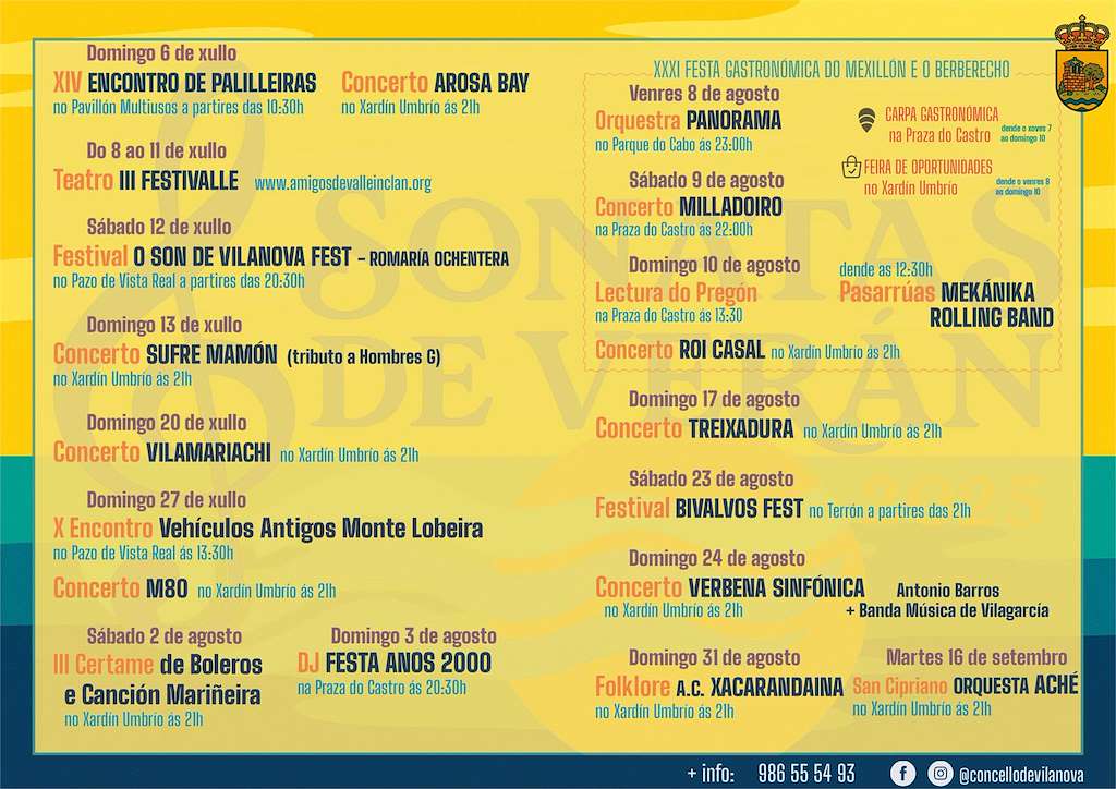 Sonatas de Verán  (2025) en Vilanova de Arousa