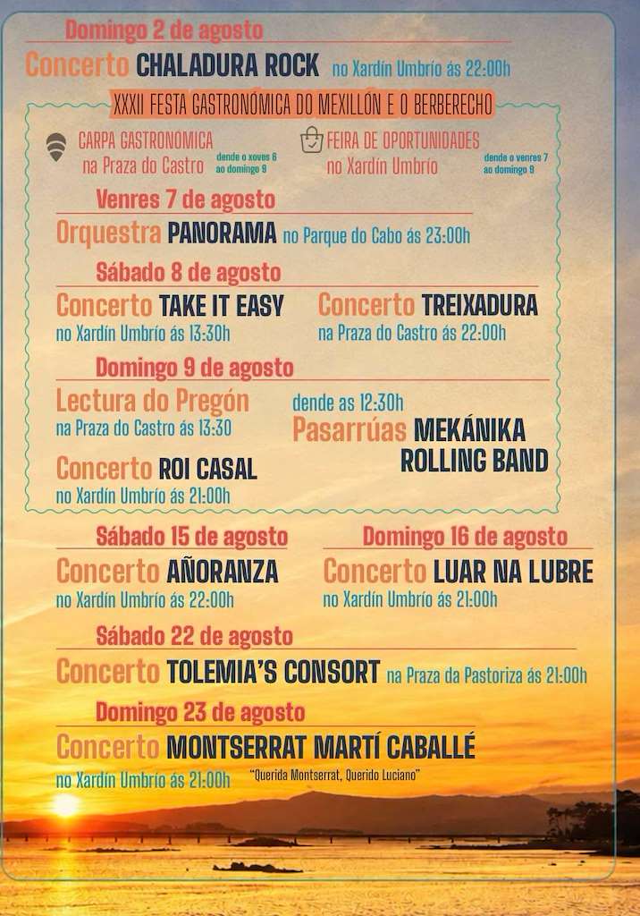 Sonatas de Verán  (2026) en Vilanova de Arousa