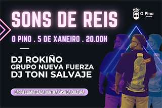 Fechas, información, programa, cartel, imágenes, mapa y ubicación de Sons de Reis  en  O Pino