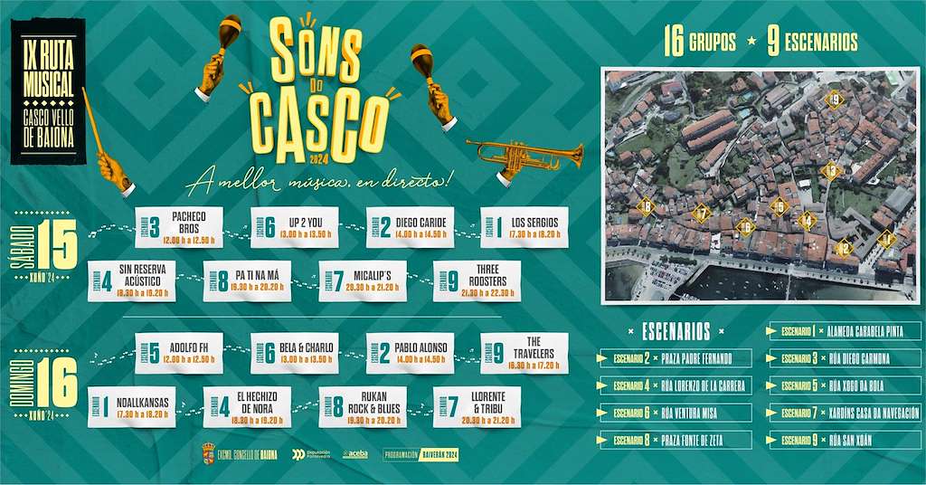 Sons do Casco en Baiona