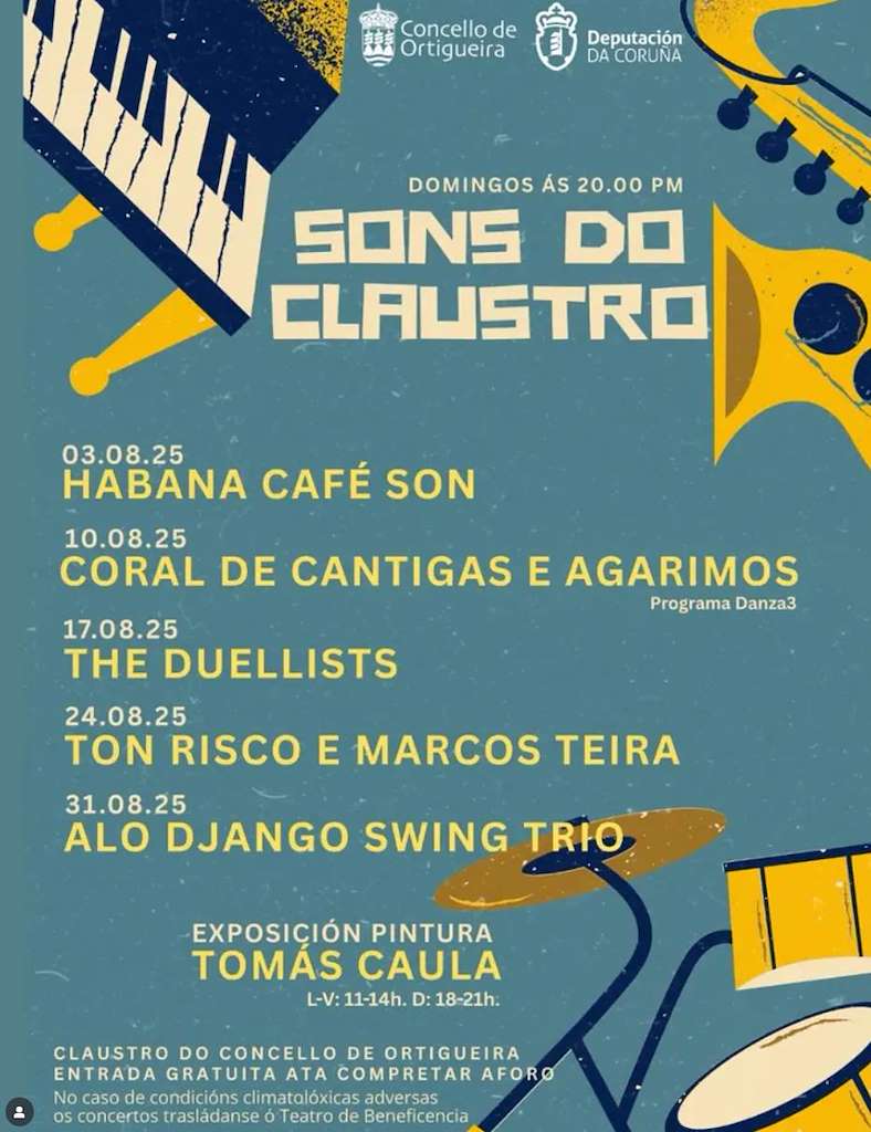 Sons do Claustro (2025) en Ortigueira