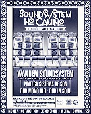 Fechas, información, programa, cartel, imágenes, mapa y ubicación de III SoundSystem no Camiño (2025)  en  Lugo