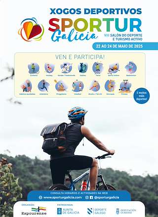 Fechas, información, programa, cartel, imágenes, mapa y ubicación de Sportur Galicia - VIII Salón del Deporte y Turismo Activo  en  Ourense