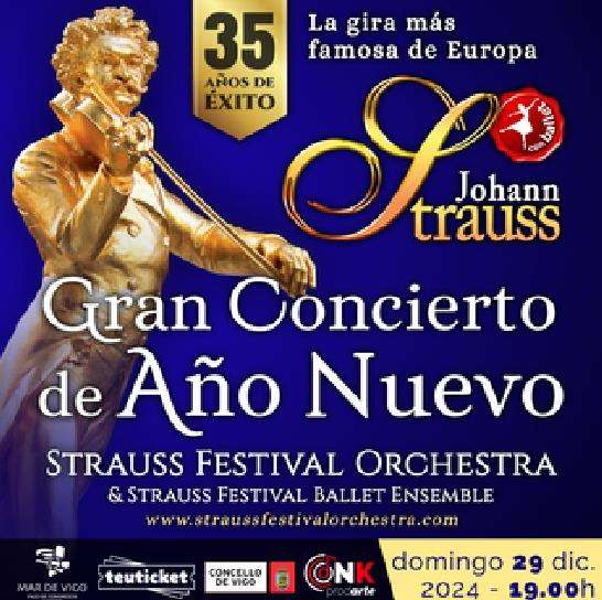 Strauss Festival Orchestra Gran Concierto de Año Nuevo en Vigo