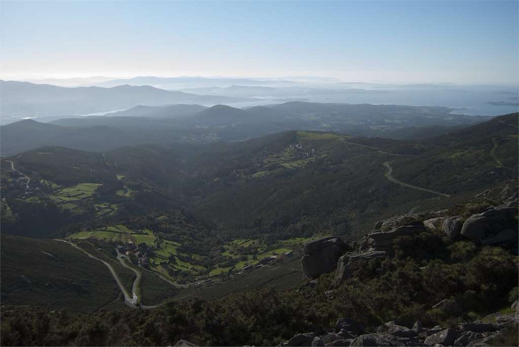 Subida al Monte Muralla en Rianxo