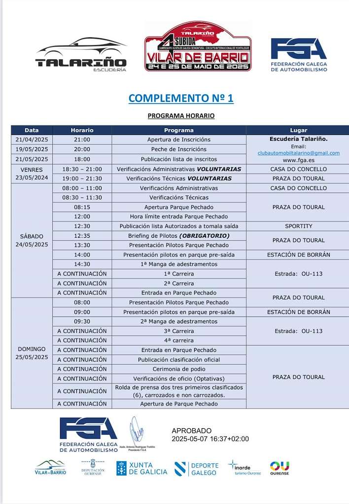 IV Subida en Vilar de Barrio