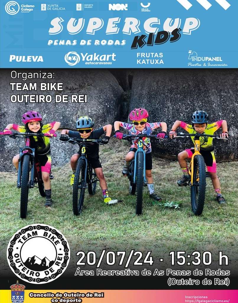 Supercup Penas de Rodas Kids en Outeiro de Rei