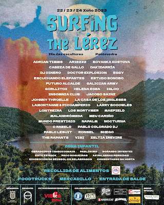 Surfing The Lerez Festival (2026) en Pontevedra