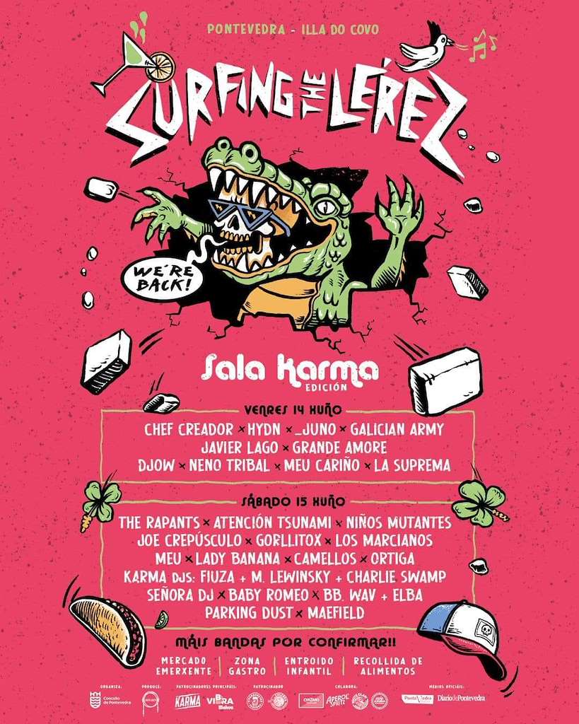 Surfing The Lerez Festival (2025) en Pontevedra