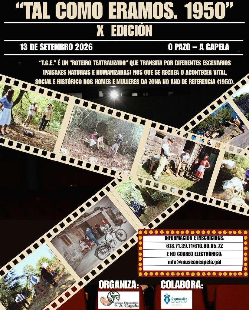 X Tal Como Eramos - 1950  (2026) en A Capela