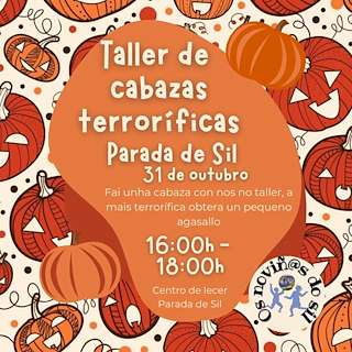 Taller de Cabazas Terroríficas en Parada de Sil