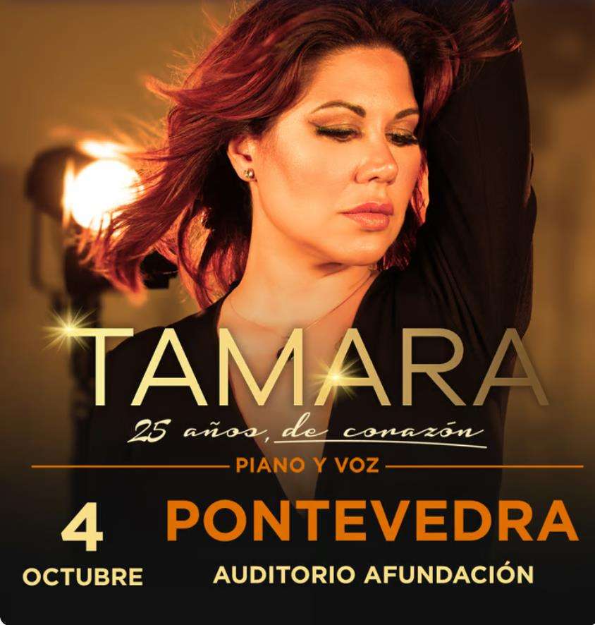 Tamara - 25 Años de Corazón "Piano y Voz" (2025) en Pontevedra