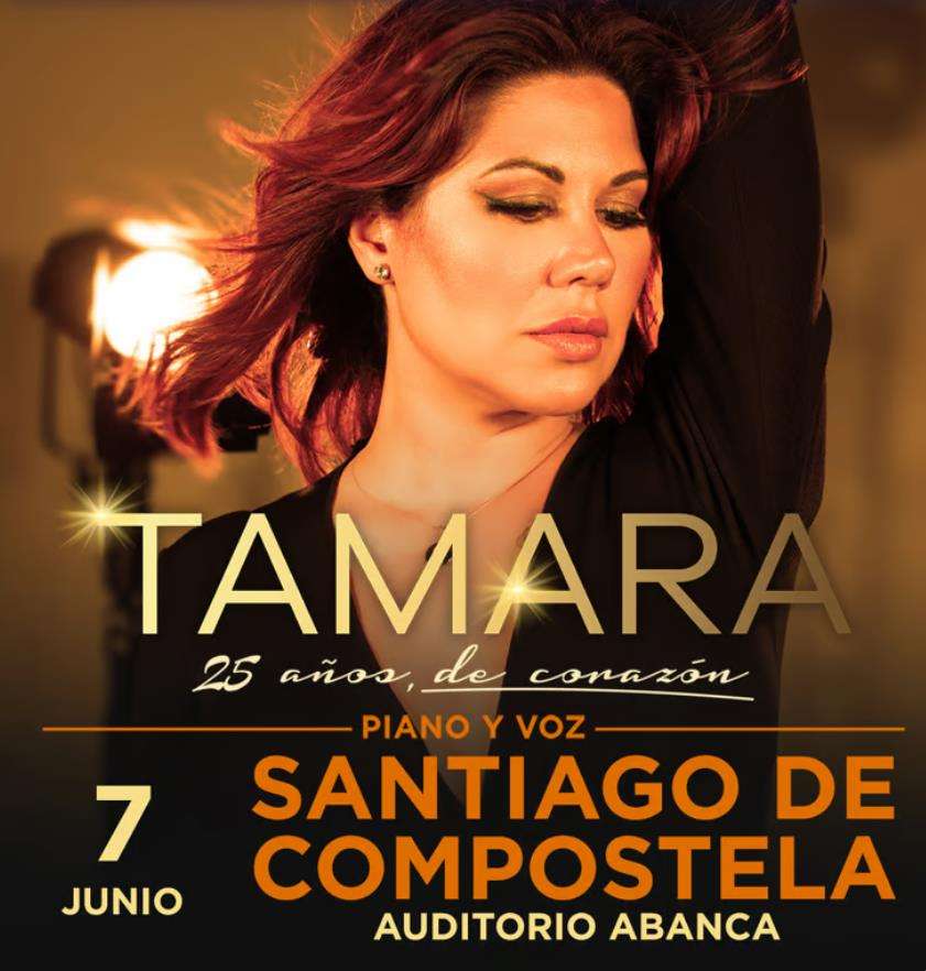 Tamara - 25 Años de Corazón "Piano y Voz" (2025) en Santiago de Compostela