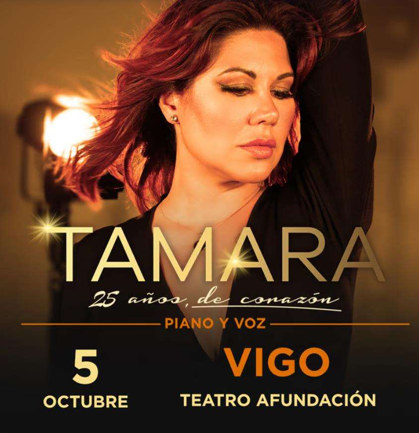Tamara - 25 Años de Corazón "Piano y Voz" (2025) en Vigo
