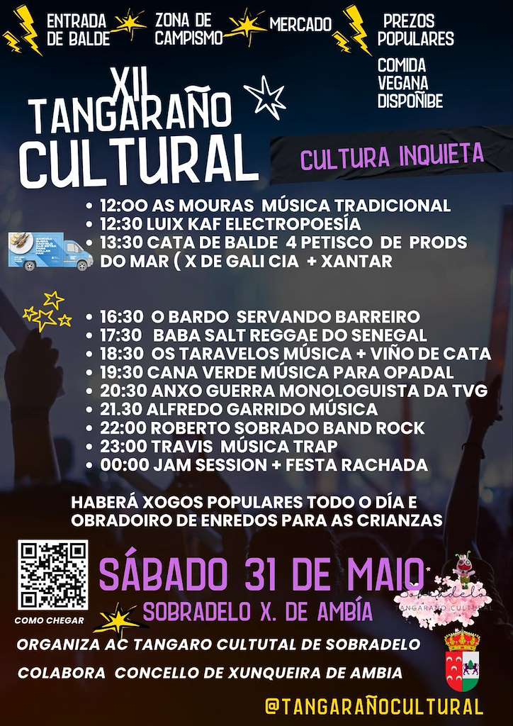 XII Tangaraño Cultural de Sobradelo (2025) en Xunqueira de Ambía