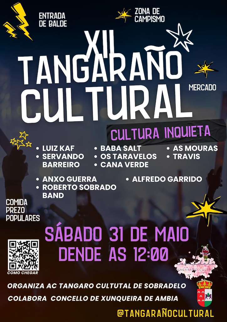 XII Tangaraño Cultural de Sobradelo (2025) en Xunqueira de Ambía