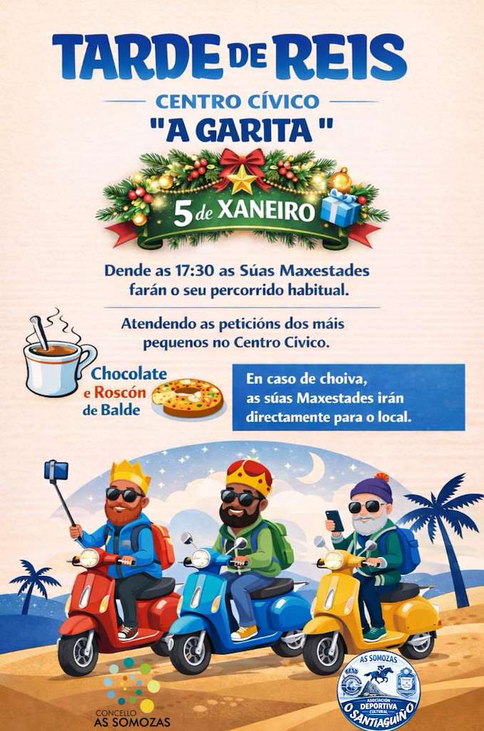 Tarde de Reyes en As Somozas