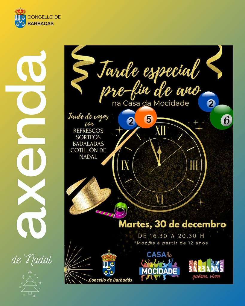 Tarde Especial de Pre Fin de Año en Barbadás