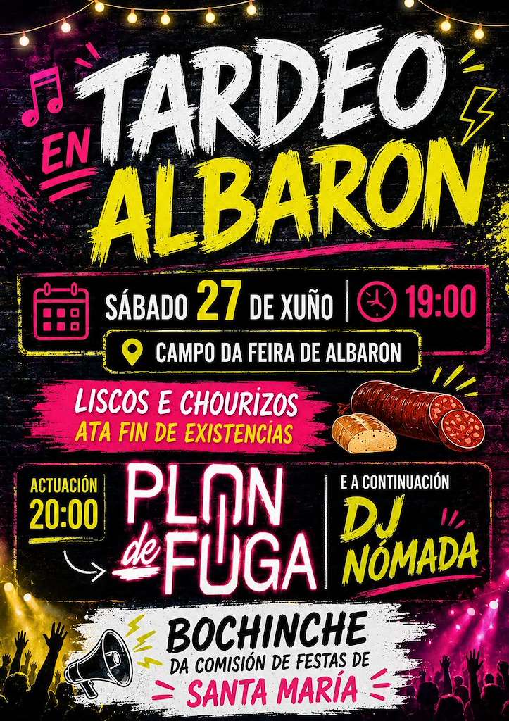Tardeo de Albaron (2026) en Neda