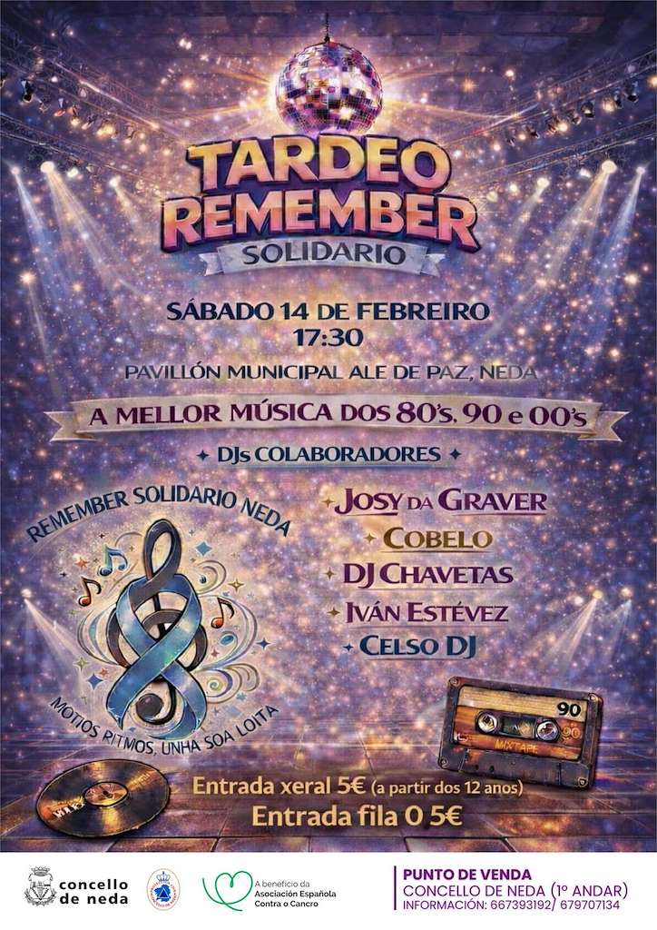Tardeo Remember Solidario  en Neda