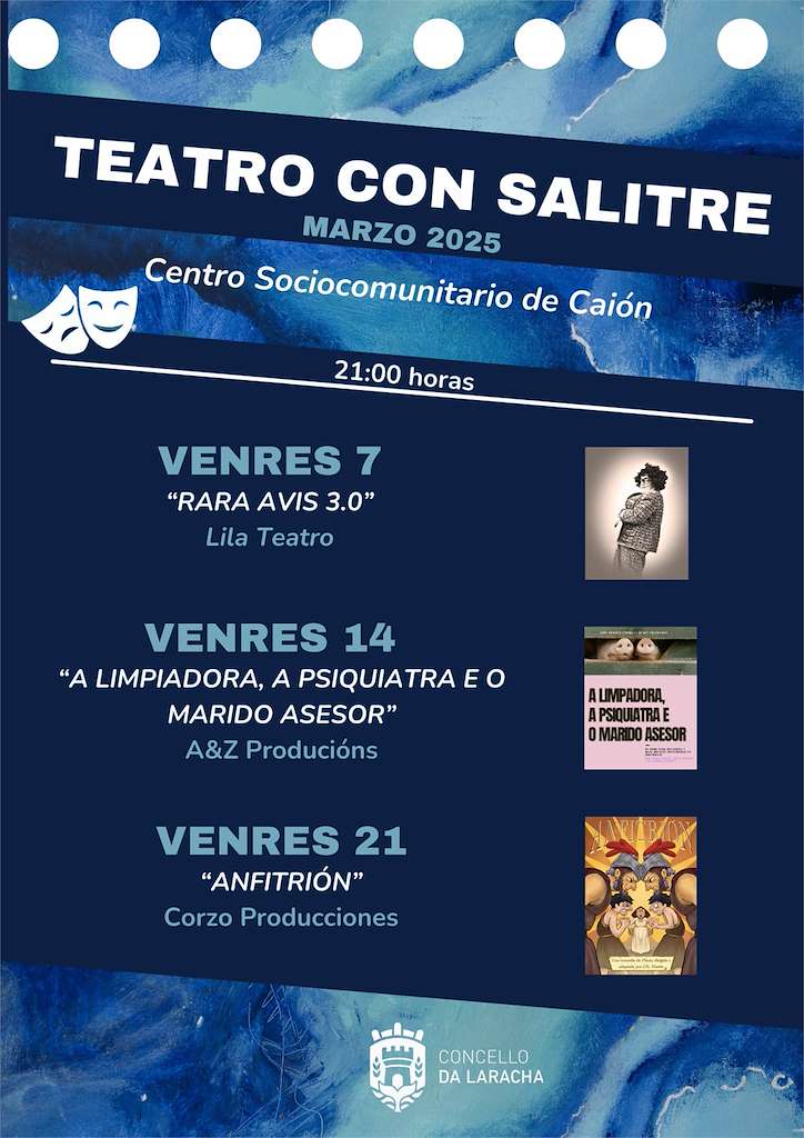 Teatro con Salitre de Caión en Laracha