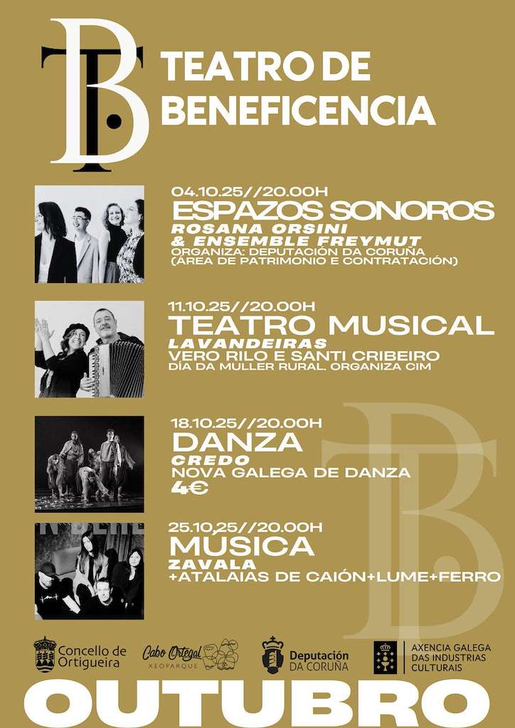 Teatro de Beneficiencia (2025) en Ortigueira