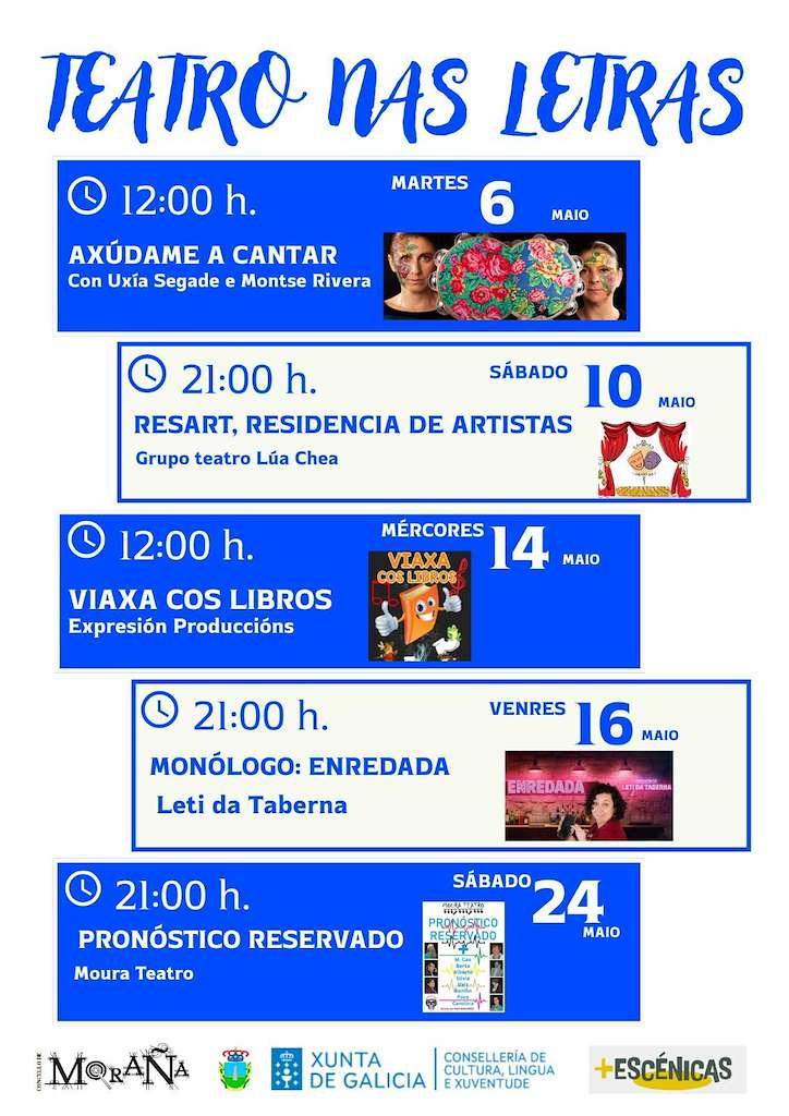 Teatro nas Letras (2025) en Moraña