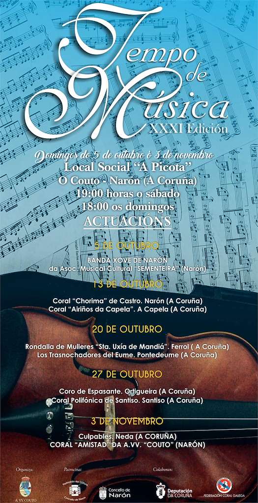 XXXI Tempo de Música en Narón