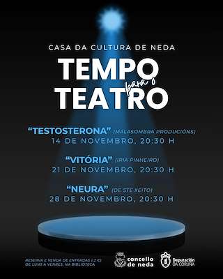 Fechas, información, programa, cartel, imágenes, mapa y ubicación de Tempo Para o Teatro (2025) en Neda