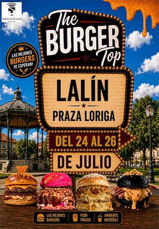 Fechas, información, programa, cartel, imágenes, mapa y ubicación de The Burger Top (2026)  en  Lalín