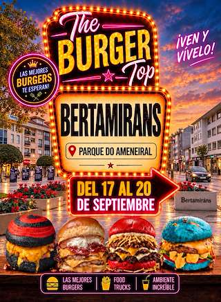 Fechas, información, programa, cartel, imágenes, mapa y ubicación de The Burguer Top (2026)  en  Ames