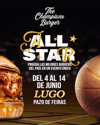 Fechas, información, programa, cartel, imágenes, mapa y ubicación de The Champions Burger (2026)  en  Lugo