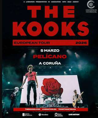 Fechas, información, programa, cartel, imágenes, mapa y ubicación de The Kooks  (2026)  en  A Coruña