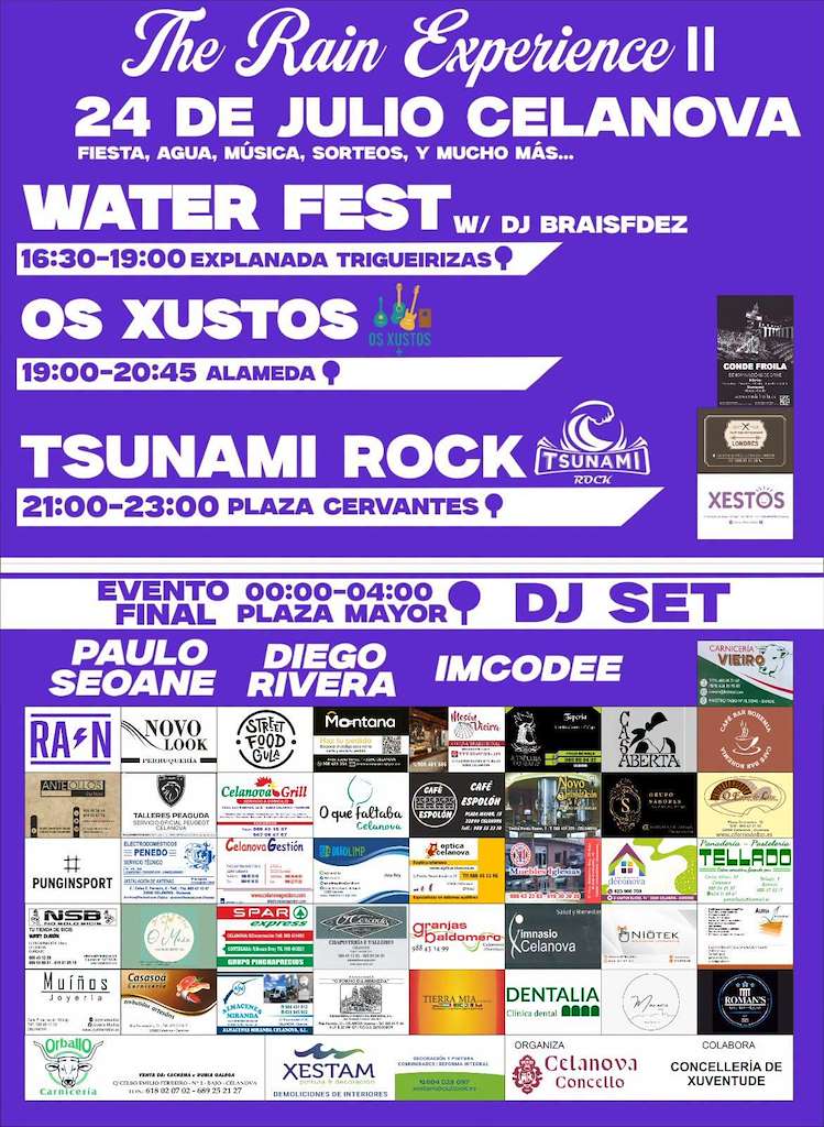 The Rain Experience II  (2026) en Celanova