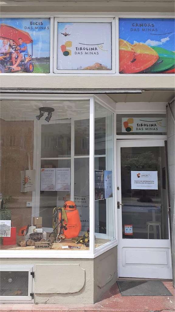 Tirolina das Minas en A Pontenova