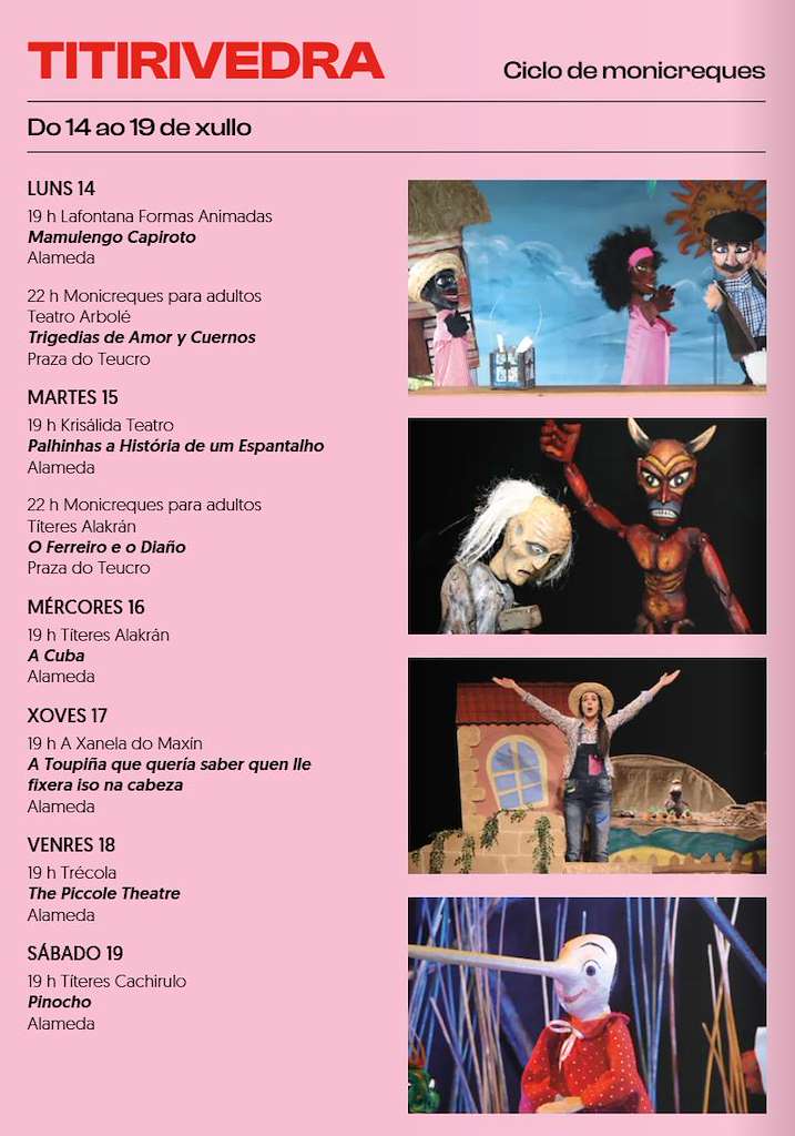 Titirivedra en Pontevedra