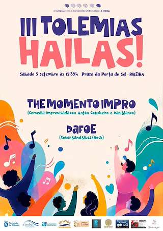 Fechas, información, programa, cartel, imágenes, mapa y ubicación de III Tolemias Hailas! (2026)  en  Ribeira