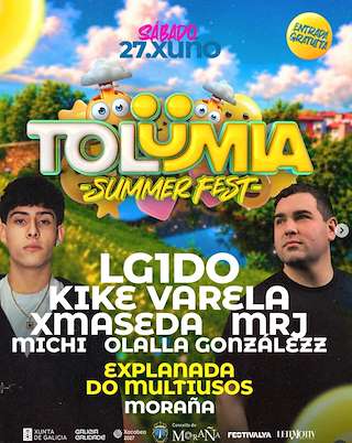 Fechas, información, programa, cartel, imágenes, mapa y ubicación de Tolumia Fest  (2026) en Moraña