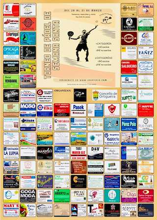 Torneo de Pádel de Semana Santa en Ortigueira