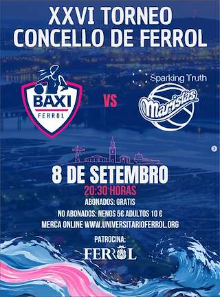 Fechas, información, programa, cartel, imágenes, mapa y ubicación de XXVI Torneo Concello de Ferrol  (2026)