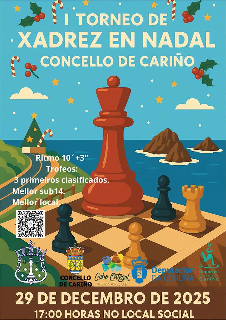 I Torneo de Ajedrez de Navidad  en Cariño