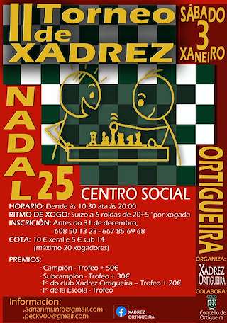 II Torneo de Ajedrez de Navidad