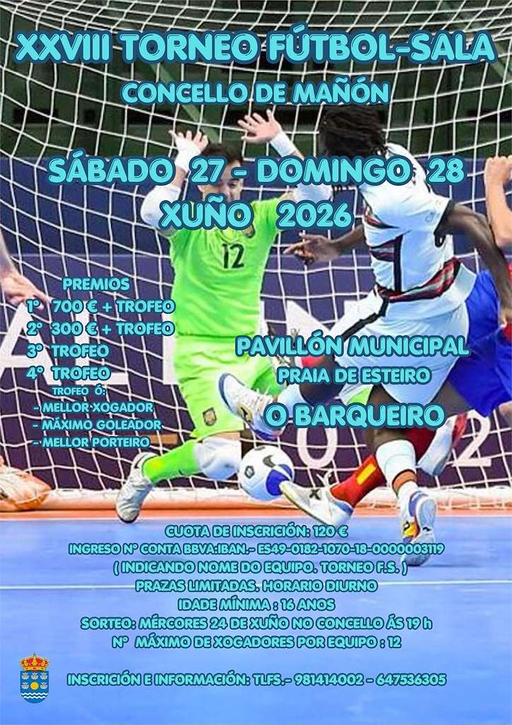 XXVIII Torneo de Fútbol Sala en Mañón