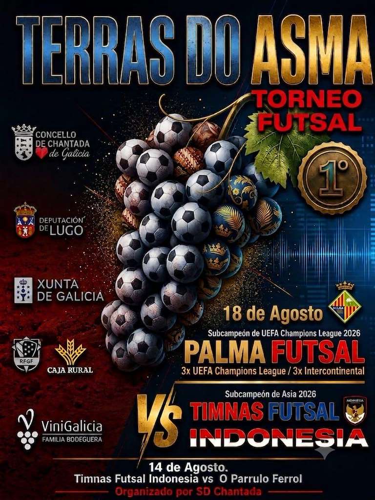 I Torneo de Fútbol Sala Terras do Asma (2026) en Chantada
