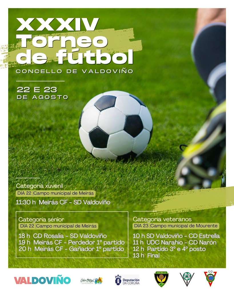 XXXIV Torneo de Fútbol (2026) en Valdoviño