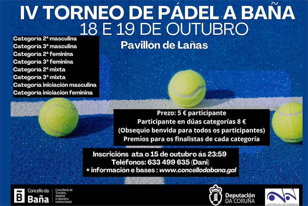 IV Torneo de Pádel en A Baña
