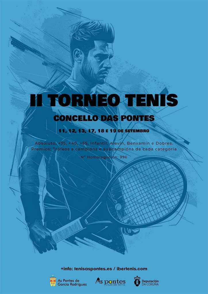 II Torneo de Tenis (2026) en As Pontes de García Rodríguez